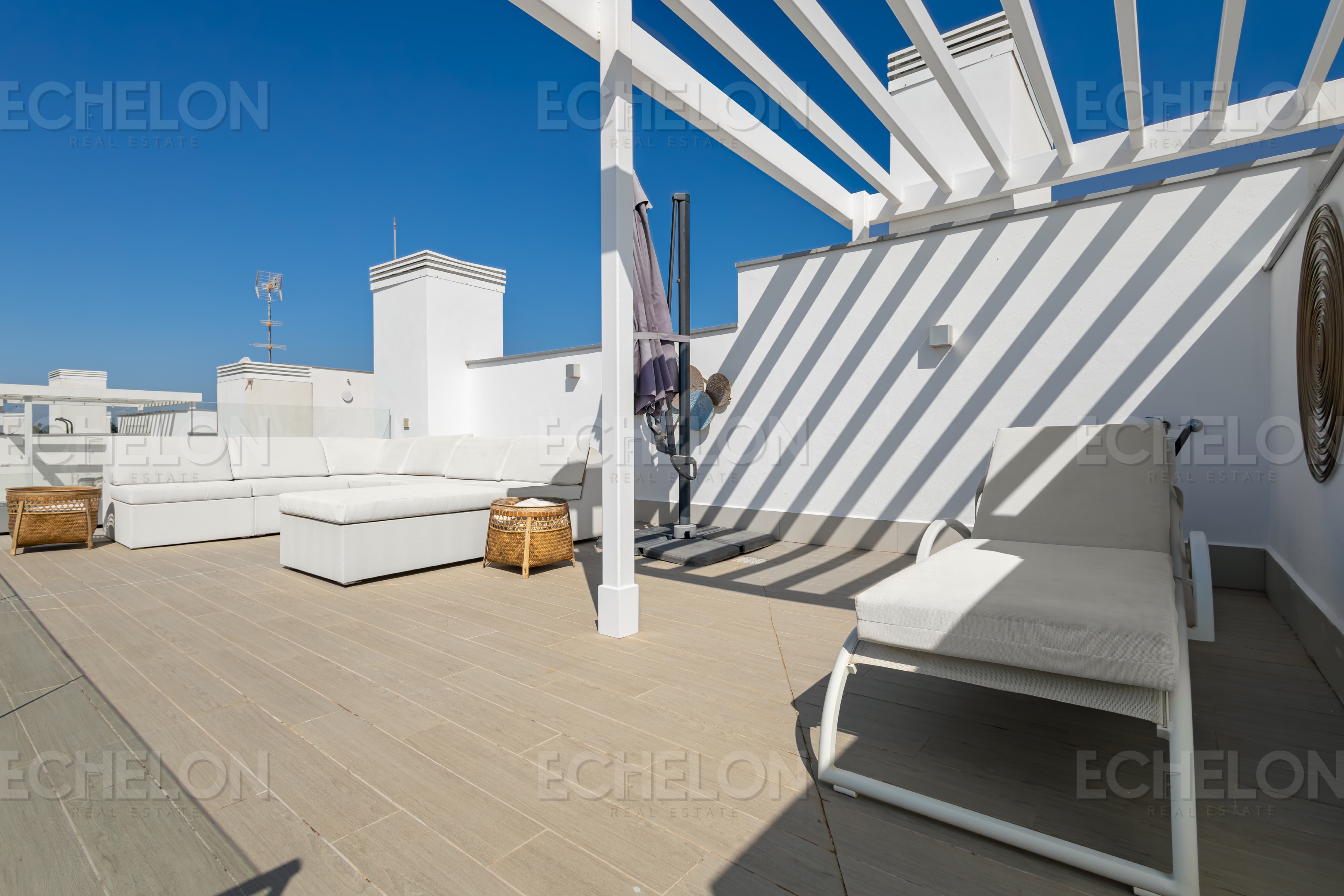 Chic Duplex Penthouse in Cancelada's Coveted ‘Le Mirage’
