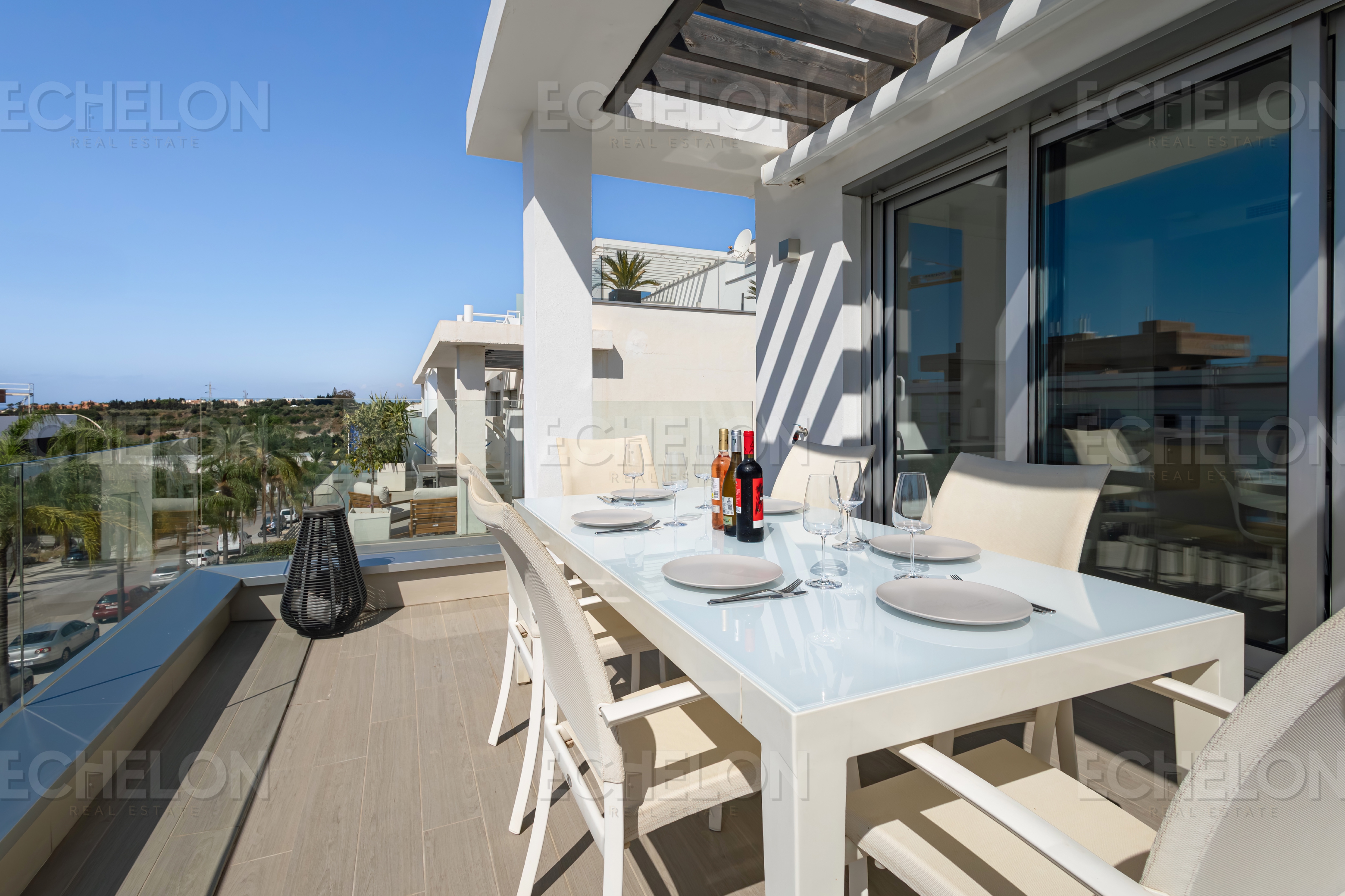Chic Duplex Penthouse in Cancelada's Coveted ‘Le Mirage’