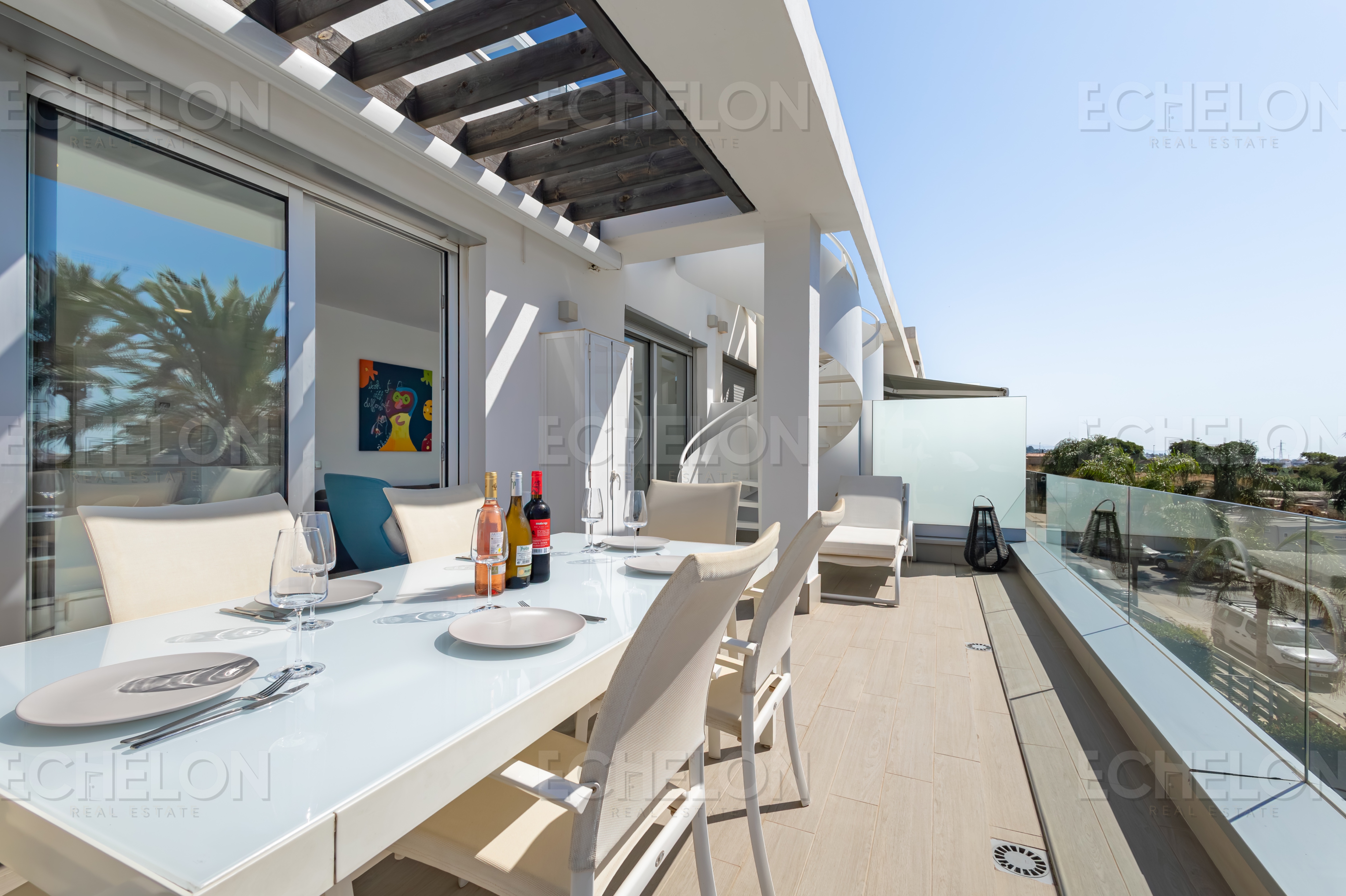 Chic Duplex Penthouse in Cancelada's Coveted ‘Le Mirage’