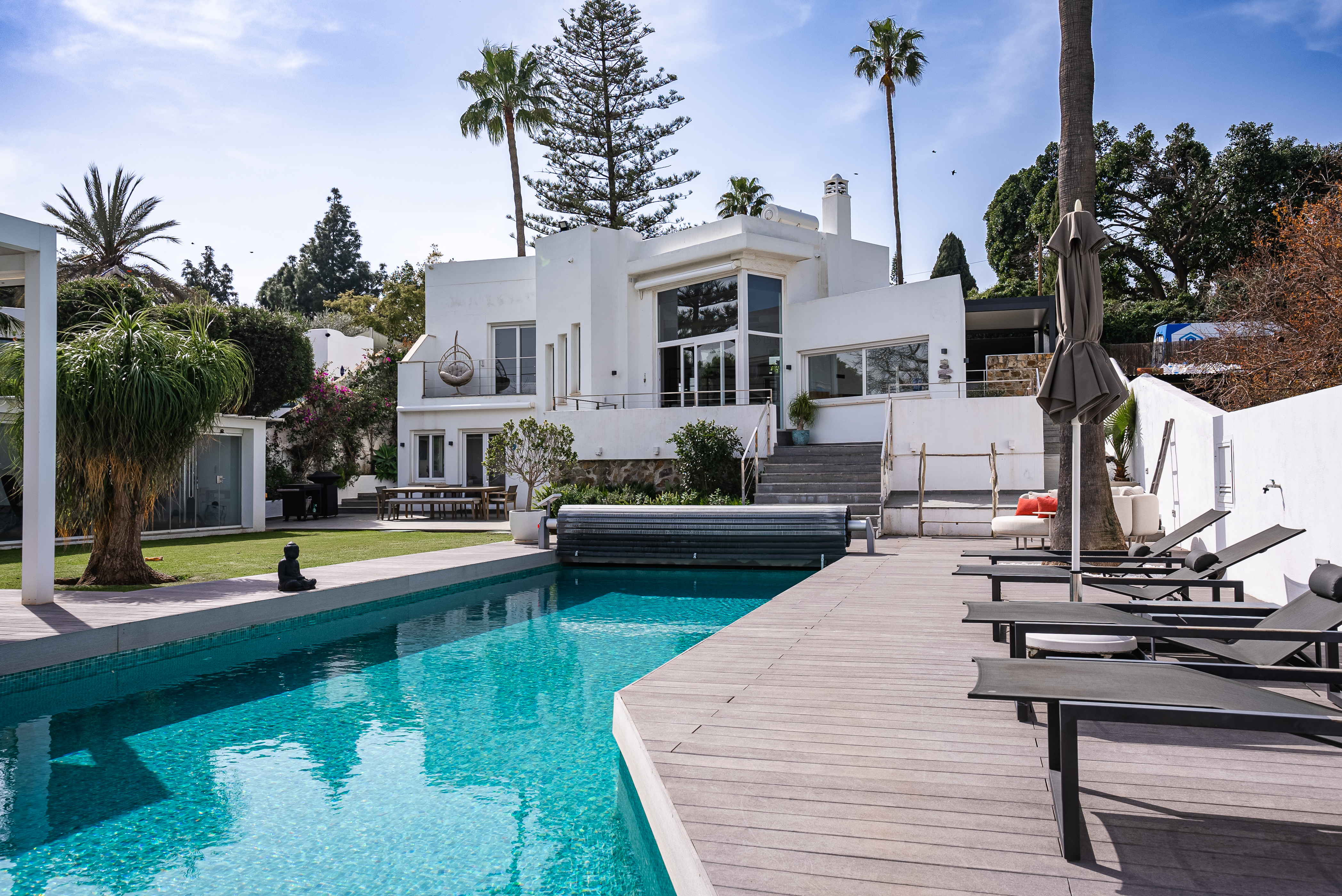 Elegant Renovated Villa with Private Pool & Open Green Views