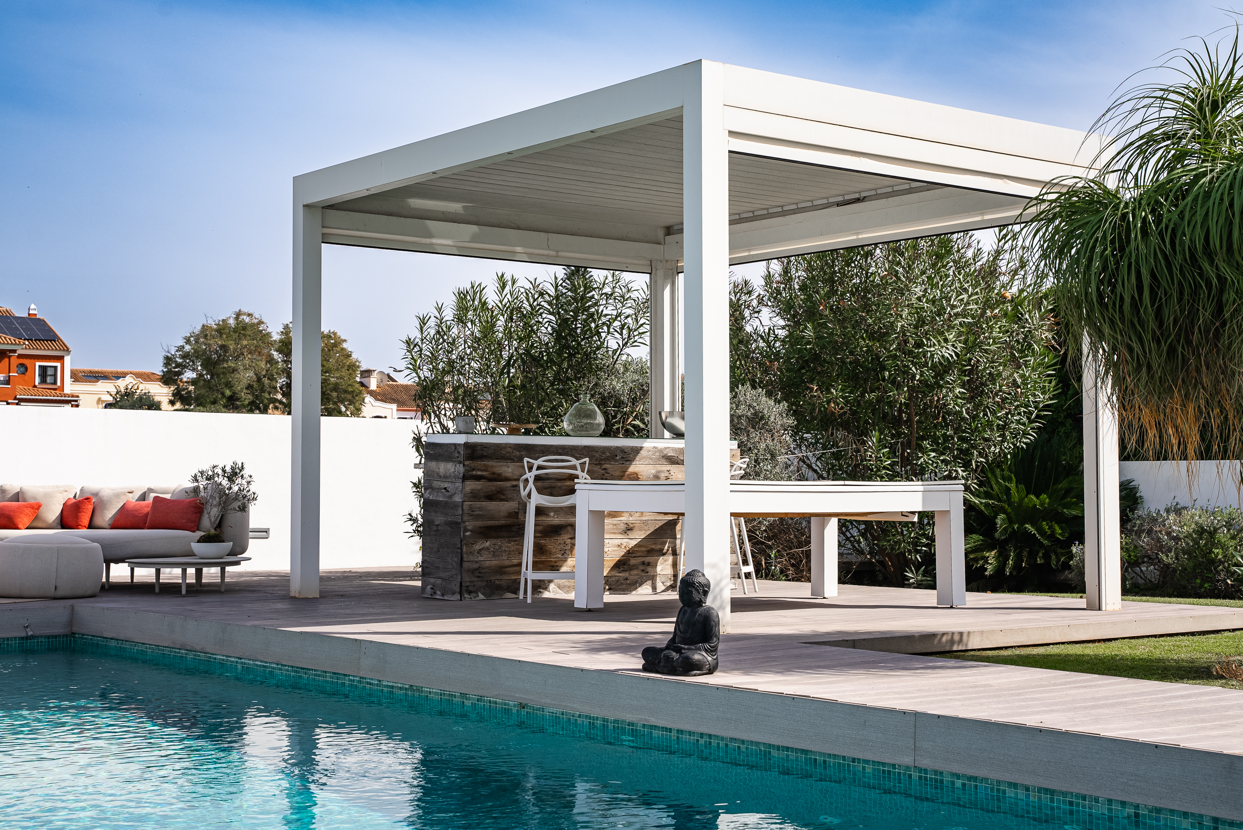 Elegant Renovated Villa with Private Pool & Open Green Views