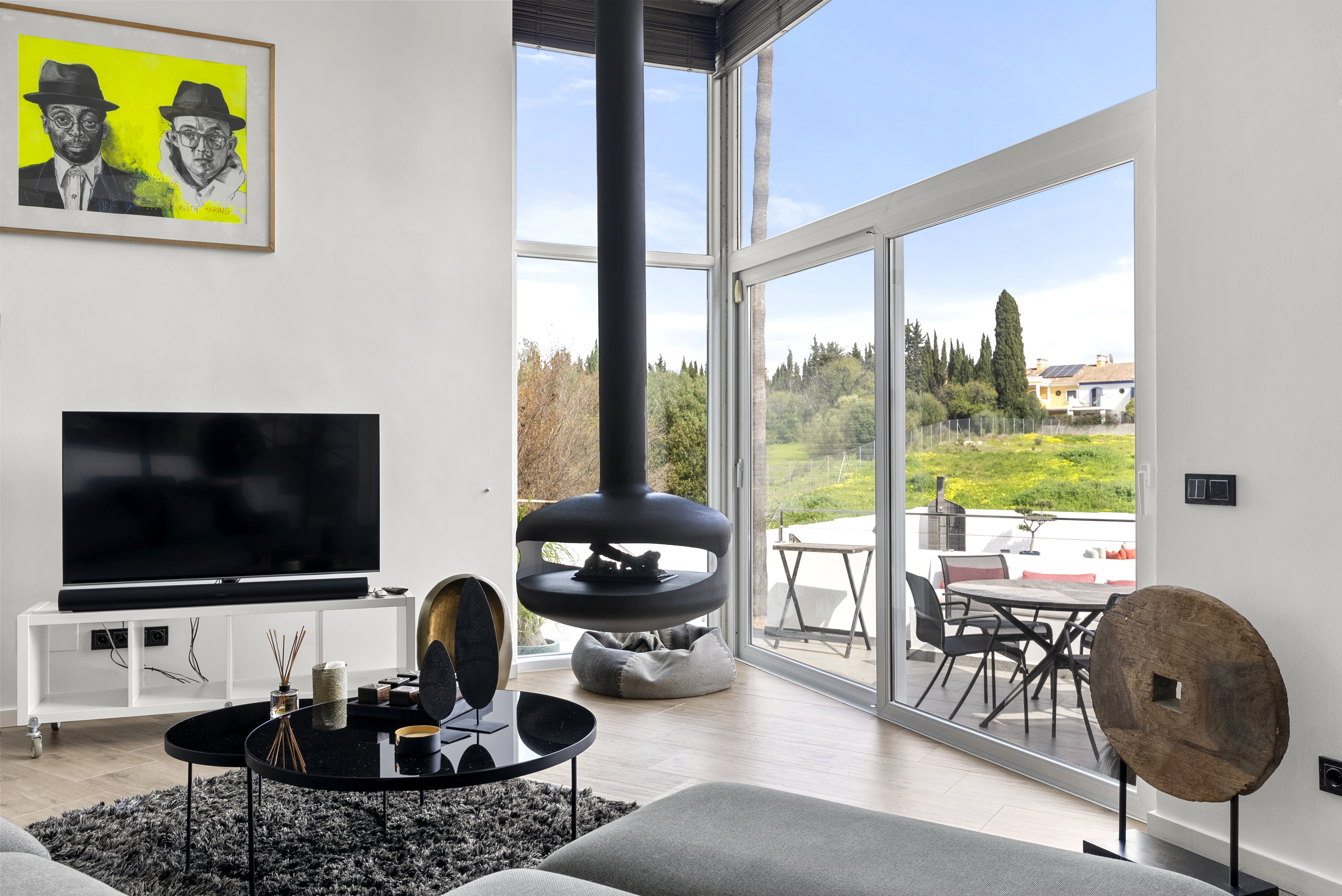 Elegant Renovated Villa with Private Pool & Open Green Views